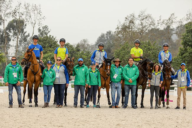Time Brasil de Concurso Completo de Equitação (CCE) estreia no Pan de Lima.