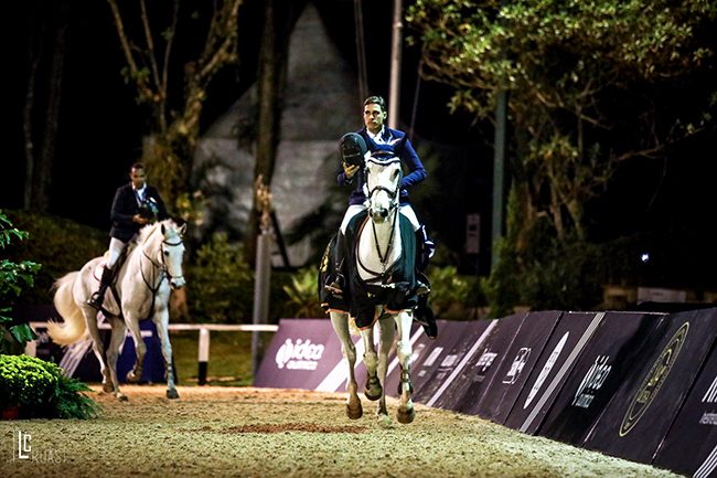 Luiz Felipe Pimenta Alves com Cullinan GMS fatura 1ª prova a 1.45 metro no Aniversário do CHSA.