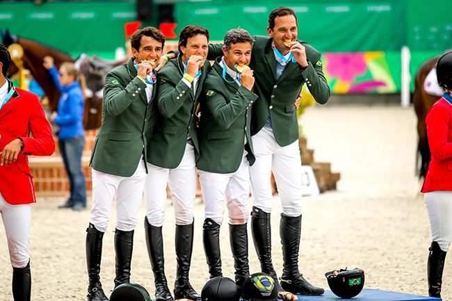 Time Brasil de Salto no Pan é ouro e hexacampeão na história dos Jogos.