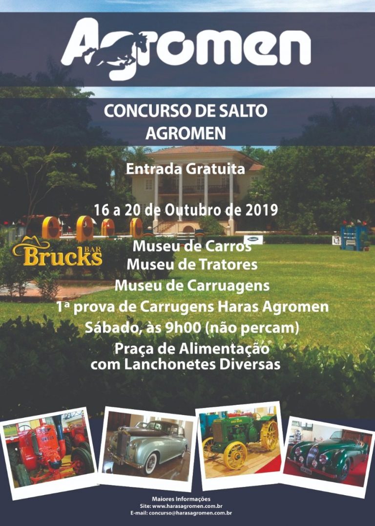 Save The Date – CSN Haras Agromen 2019.