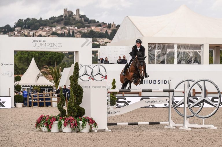 Scott Brash é imbatível novamente na prova de velocidade do Hubside.