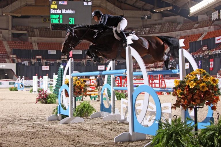 Madden fatura a Harrisburg Sprint na mostra nacional de cavalos da Pensilvânia 2019.