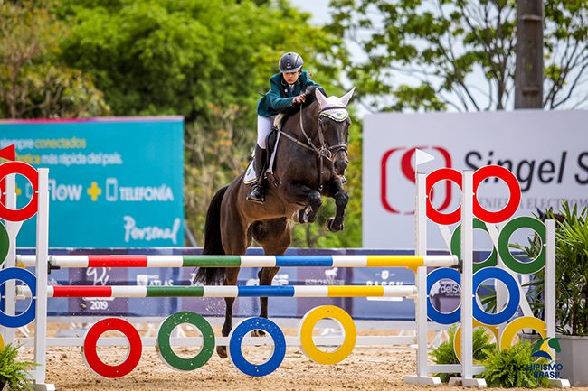 Lina Beltrão fatura ouro e Giullia Bolson, bronze no Sul-americano da Juventude Pré-mirim 2019.