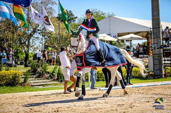 Só deu Brasil no Sul Americano da Juventude Junior 2019: Carolina Chade, ouro, Laura Tigre, prata e Giovana Braz, bronze.