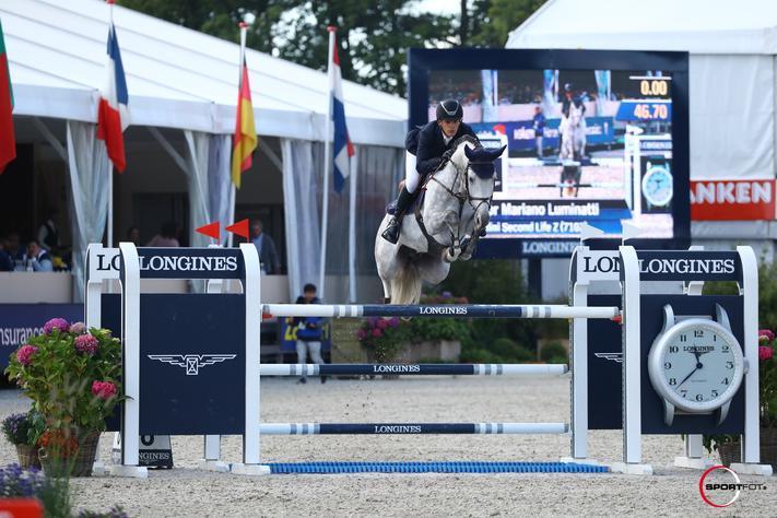 Victor Luminatti e Cipollini Second Life Z ML chegam em 2º no Mundial de Cavalos Novos, em Lanaken.