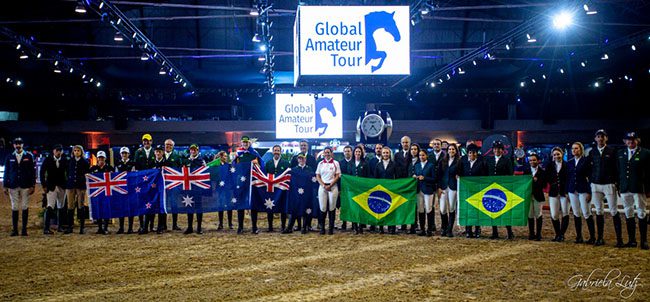 Etapa do Global Amateur Tour no Indoor contou com 7 países.