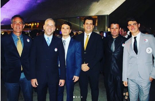 Marlon Zanotelli, João Paulo dos Santos e Carlos Eduardo Parro faturam o Prêmio Brasil Olímpico.