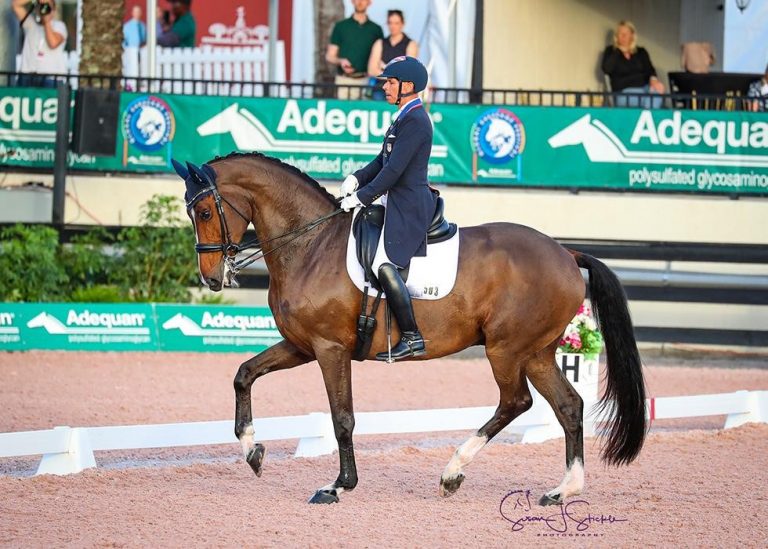 Steffen Peters vence o Grand Prix Special na primeira semana do Adequan® GDF 2020.