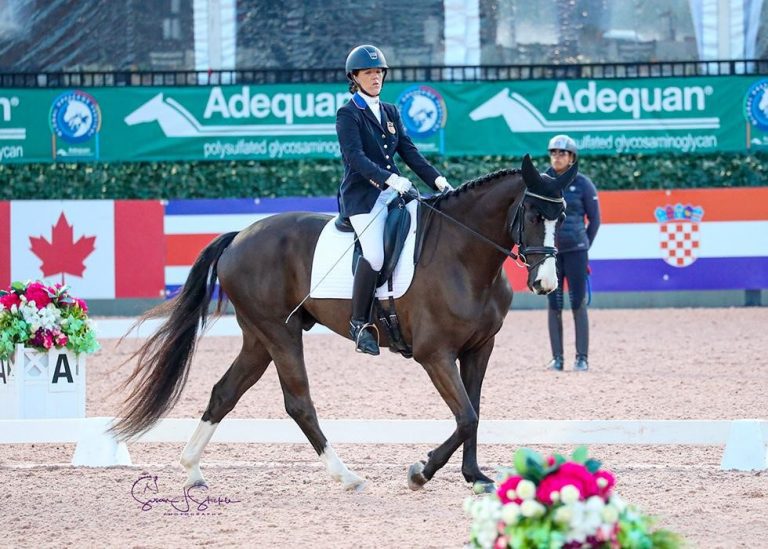 Roxanne Trunnell inicia com vitória o CPEDI3 * De Grau I no Festival Adequan® 2020.