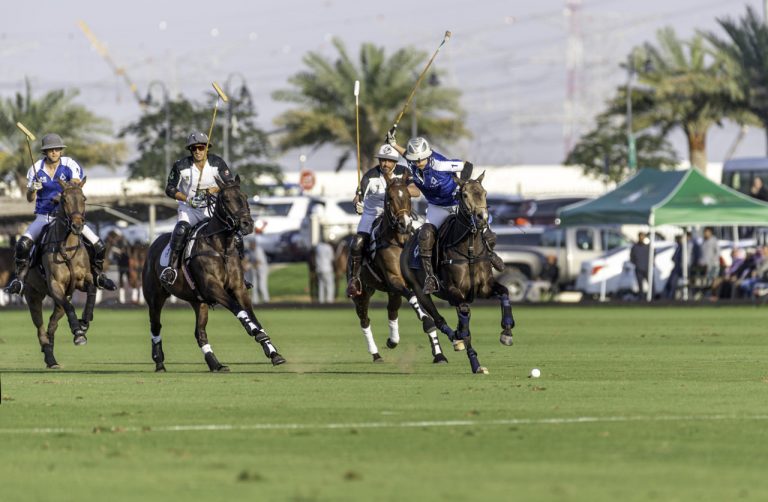Estreia com vitória para equipe AE / UAE Polo no terceiro dia da Taça de Prata 2020.