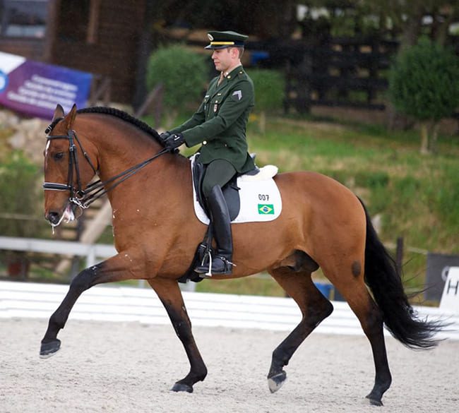 João Victor Oliva conquista 2º índice olímpico e Pedro Tavares de Almeida, o 1º, em Internacional de Adestramento em Portugal.