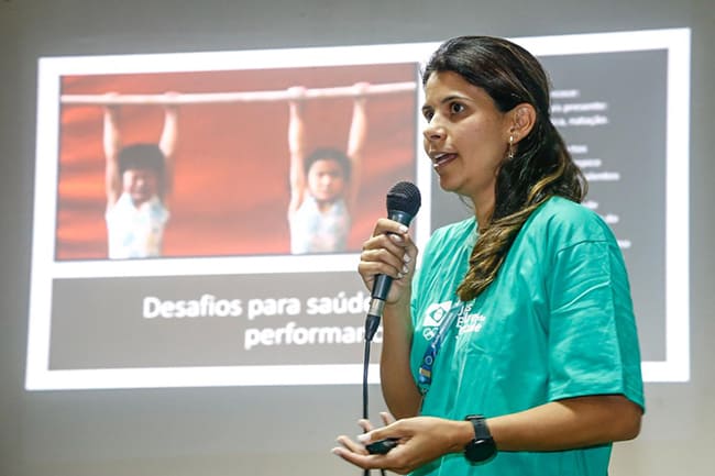 COB distribui manual aos atletas com recomendações de treinamento e prevenção ao coronavírus.