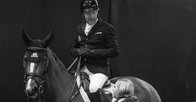 Eric Lamaze fala sobre Hickstead, saúde e um futuro incerto.