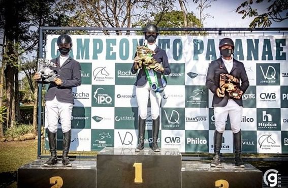 BHs são medalhistas no Campeonato Paranaense de cavalos novos