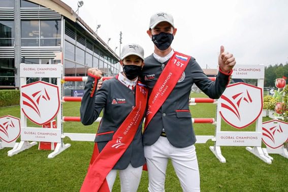 Monaco Aces leva a etapa de Valkwenswaard da Global Champions League de saltos no hipismo
