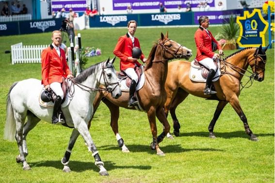 Belgas brilham no pódio em La Baule. Copa das Nações