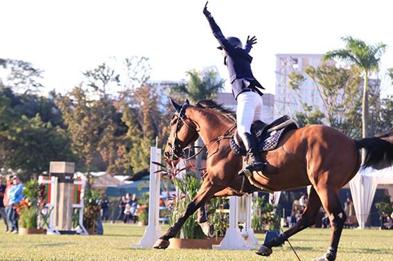 Cleison Souza com MSC Dom da Essencia é o campeão do GP da 50ª Copa São Paulo na Hípica Paulista
