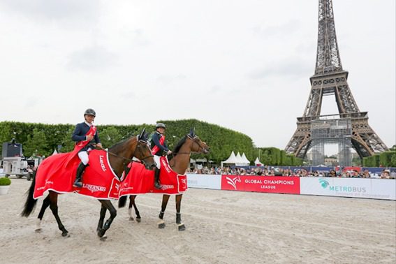 St.Tropez Pirates ganha a etapa de Paris da Global Champions League de saltos no hipismo