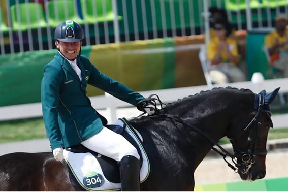 Rodolpho Riskalla é esperança de medalha no adestramento Paraequestre