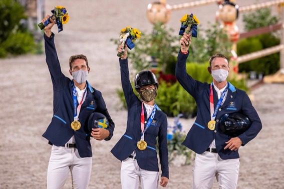 “O conforto dos cavalos é fundamental para Malin e Peder”