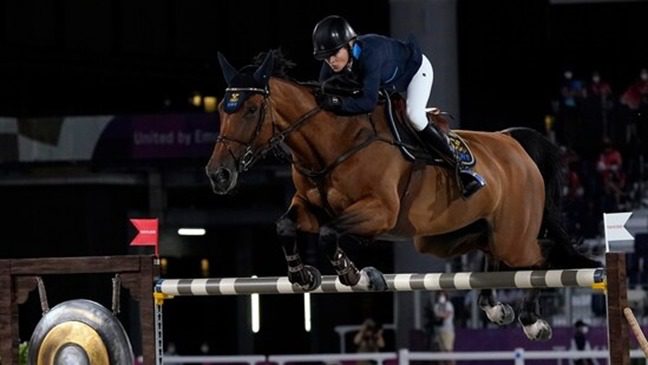 Malin Baryard-Johnson ganha a etapa 1 de Roma da Global Champions League de saltos no hipismo