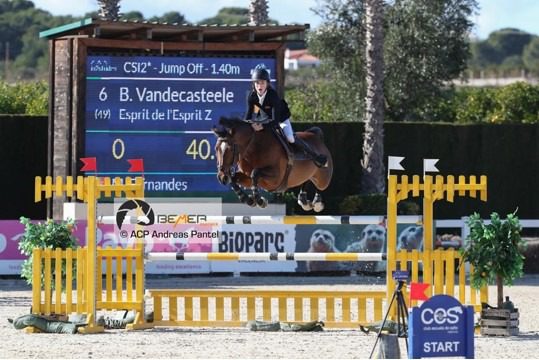 Bart Jay Junior Vandecasteele brilha no CSI2 * qualificação Grand Prix De Peelbergen