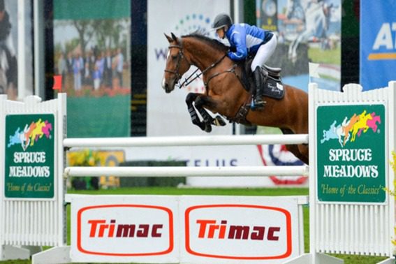 Ashlee Bond supera todos em Spruce Meadows. Conter décimo segundo