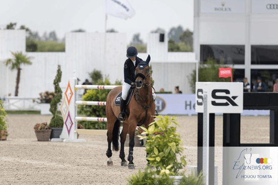 Bom sexto lugar para Zoe Conter no ATCO Queen Elizabeth II Cup Spruce Meadows
