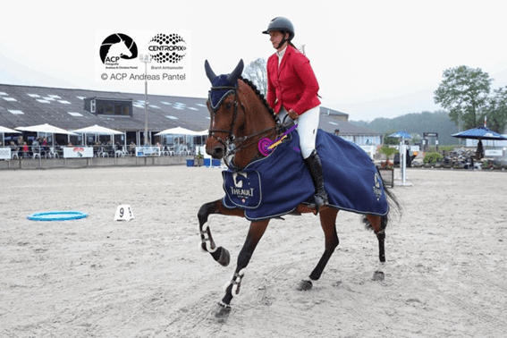 Campeonato Mundial de Criação Lanaken: Virginie Thonon no pódio na primeira qualificação com 6 anos de idade