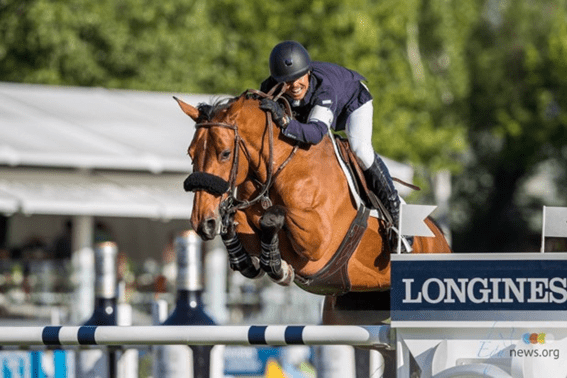 Kent Farrington novamente nos prêmios com Zangersheide criado Landon