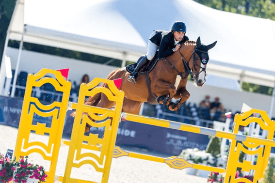 Samorin: Abdel Saïd e Gregory Wathelet em segundo e terceiro na classe 1.45m LR