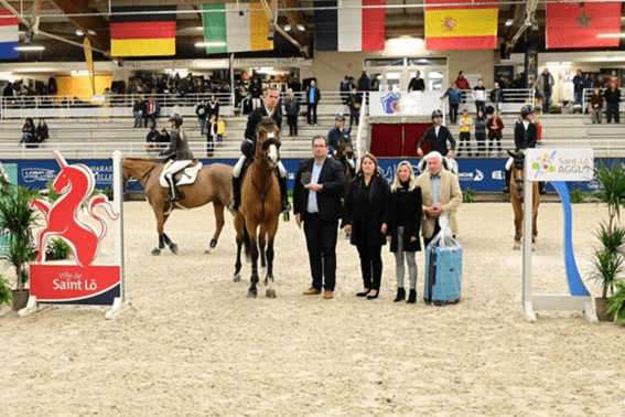 Wilm Vermeir e Joyride S garantem o bronze no CSI4 * Grand Prix St. Lo!