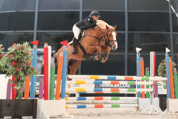 Jessica Geurts pula no pódio no Youngster Tour Oliva