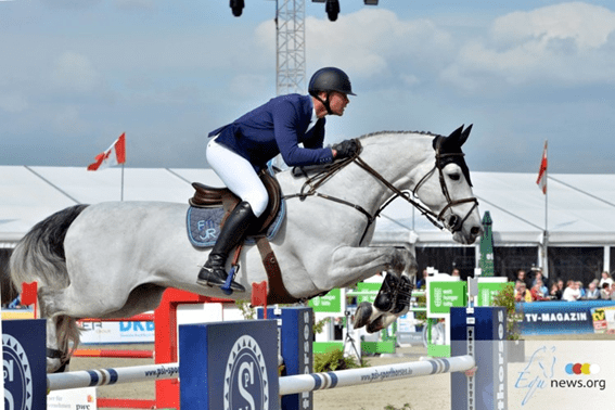 François Jr Mathy corre para a vitória no CSI4 * em Vilamoura