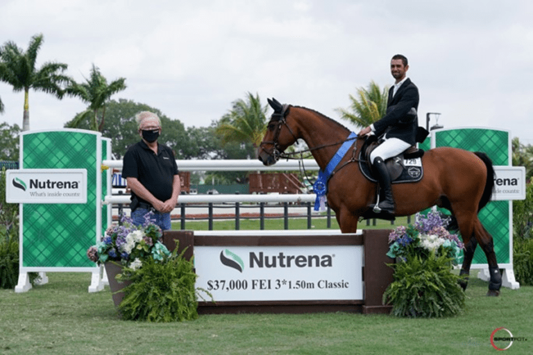 O Igor van de Wittemoere de Vereecke vence o Grande Prêmio de Wellington com Nayel Nassar