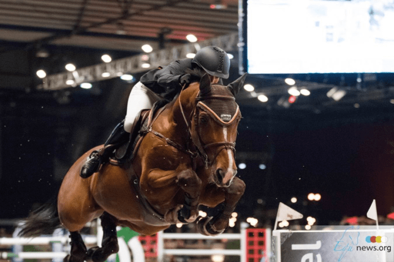 Pontos no ranking para Annelies Vorsselmans na classe 1,50m de Proznan