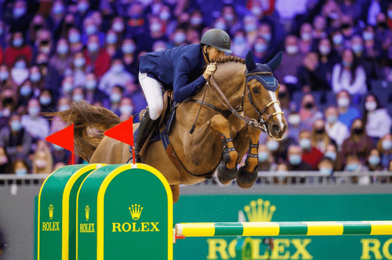 Gregory Wathelet melhor belga em 1,50m de Natal Tree Stakes julgamento de Londres