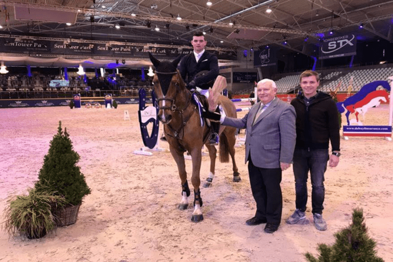 Jens Vandenberk melhor belga na classe 1m45 Longines Ranking de Lier