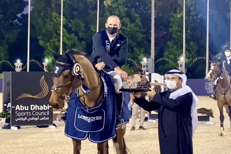 Trevor Breen leva para casa o ouro no CSI2* Longines Grand Prix de Abu Dhabi