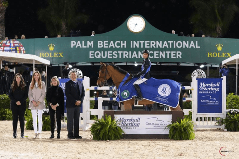 Laura Chapot e Chandon Blue imbatíveis no Grande Prêmio da WEF