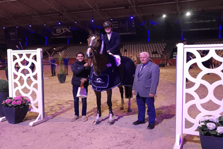 Alexander Housen marca forte na classe de 1,30m de Opglabbeek