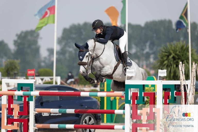 Emilie Conter mantém honras belgas na Classe de Velocidade CSI2* 1,45m no WEF