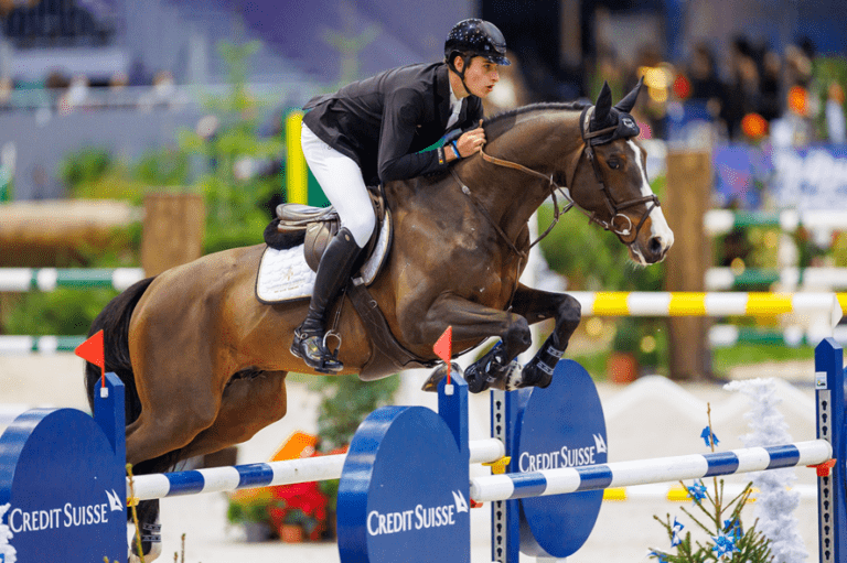 Thibault Philippaerts pontua na classe 1,45m Longines Ranking de Oliva