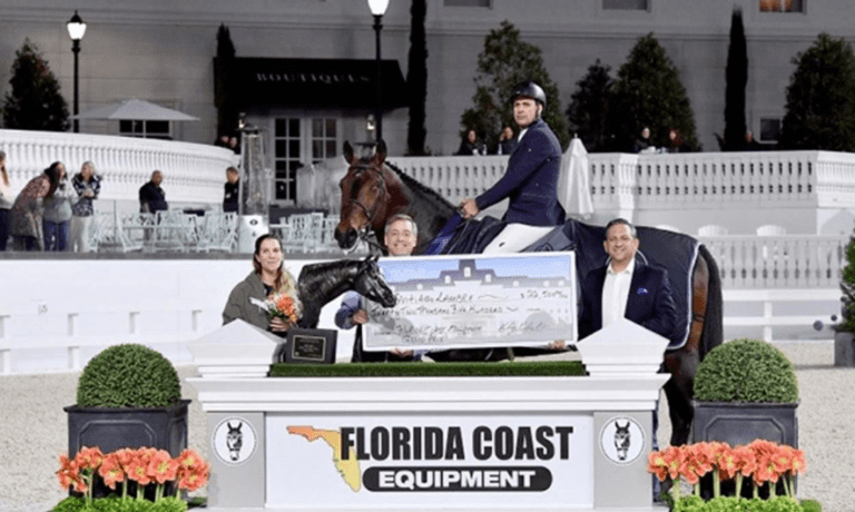 Santiago Lambre e Rodrigo Pessoa fazem dobradinha nos EUA