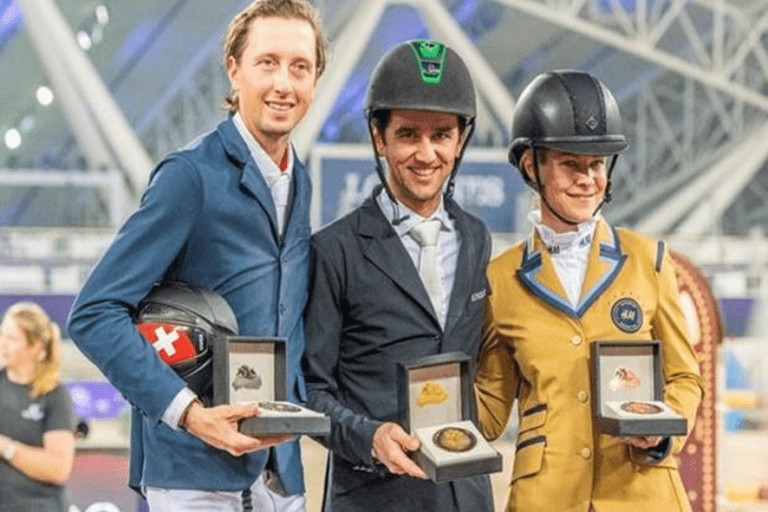 Marlon Modolo Zanotelli corre para o topo da classe principal de 1,60m do CSI5* de Al Shaqab