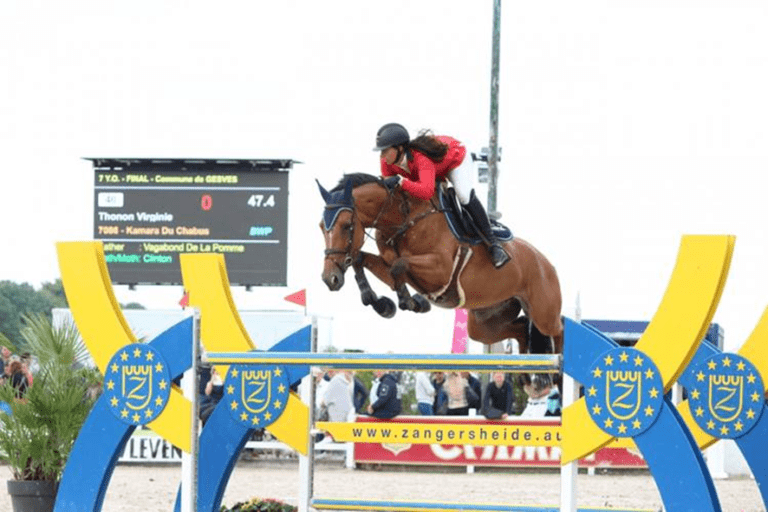 Virginie Thonon vence a classe CSI 3* 1.30m em Oliva