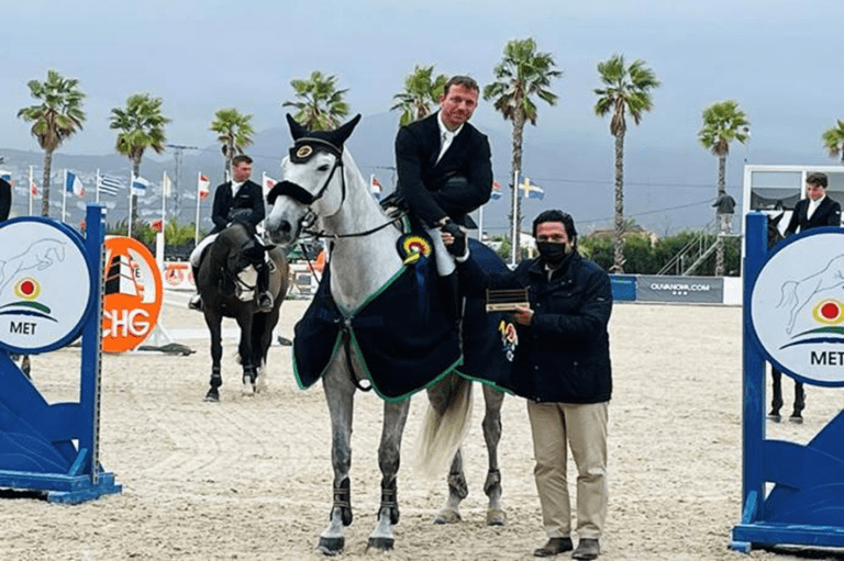 Vincent Lambrecht vence o CSI 3* Silver Tour Grand Prix 1.40m em Oliva