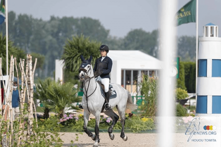Emilie Conter: “Mufasa é o melhor cavalo que já montei”