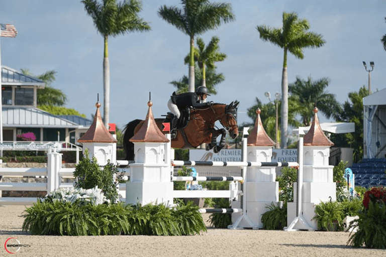 Lafayette Van Overis mostra forte talento BWP em CSI5* 1,45m de Wellington