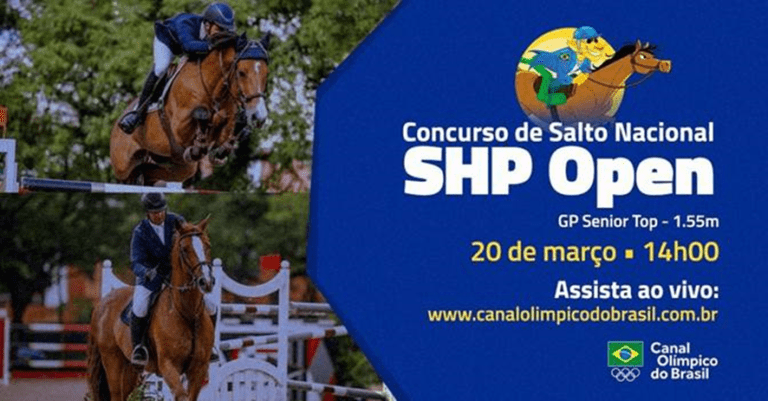 Canal Olímpico do Brasil transmite Concuros de Hipismo Saltos Nacional